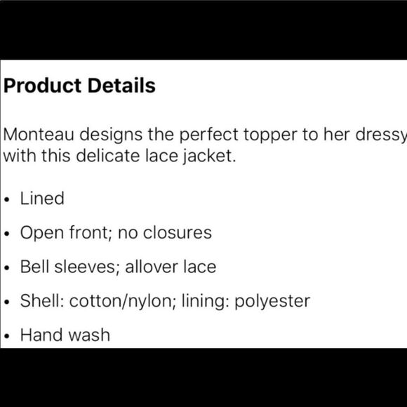 Dressy lace jacket - Picture 4 of 4